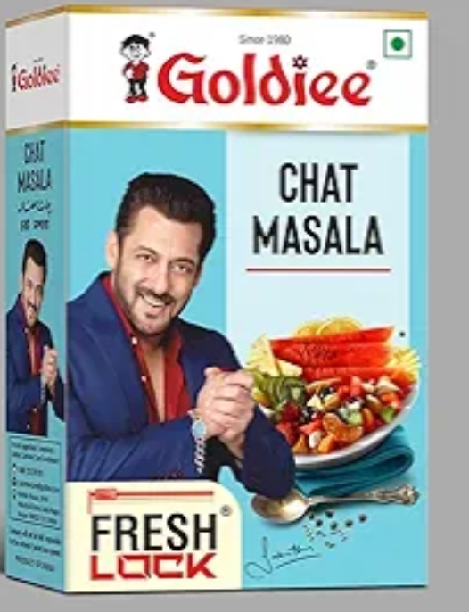 चाट मसाला 100 ग्राम (Chat Masala Goldiee 100 Gm (code 500420