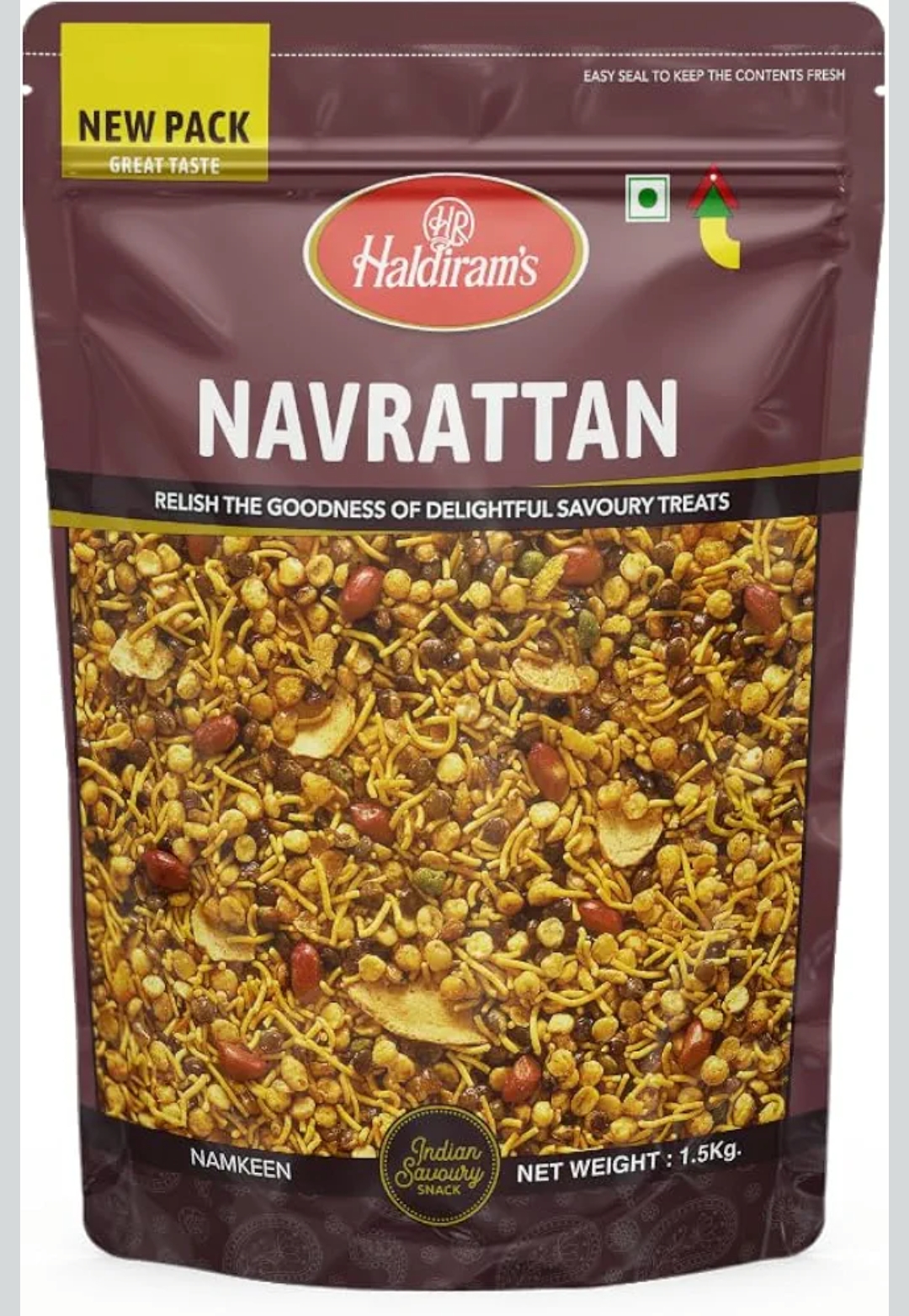 हल्दीराम नवरत्न नमकीन 1किलो ग्राम (Haldiram Navratan 1Kg)D145011