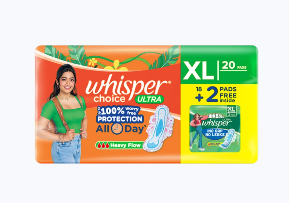 व्हिस्पर चॉइस अल्ट्रा 20पीस (Whisper Choice Ultra 20Pc)D145010