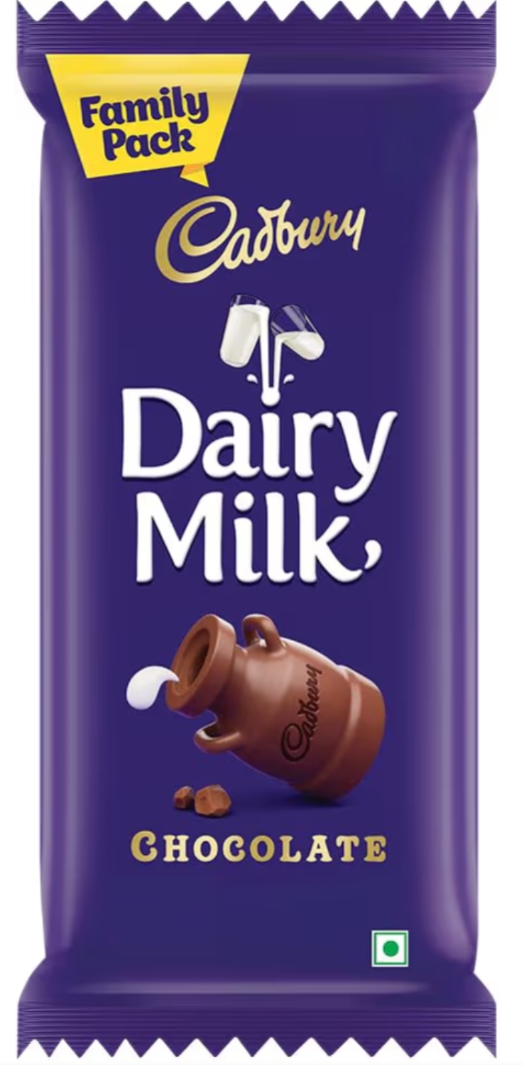 डेयरी मिल्क चॉकलेट ₹98/- (Dairy Milk Chocolate ₹98/-)