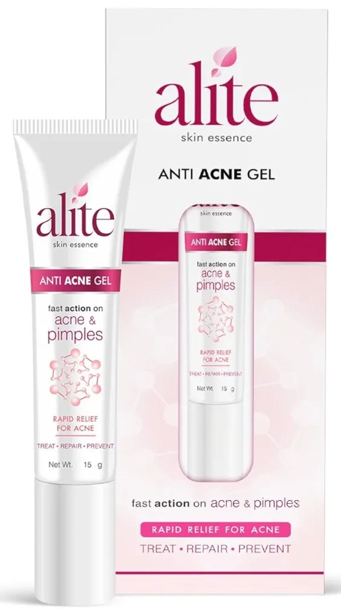 एंटी पिंपल्स जेल 15 ग्राम एलाइट (Alite Anti Acne Gel 15gm)