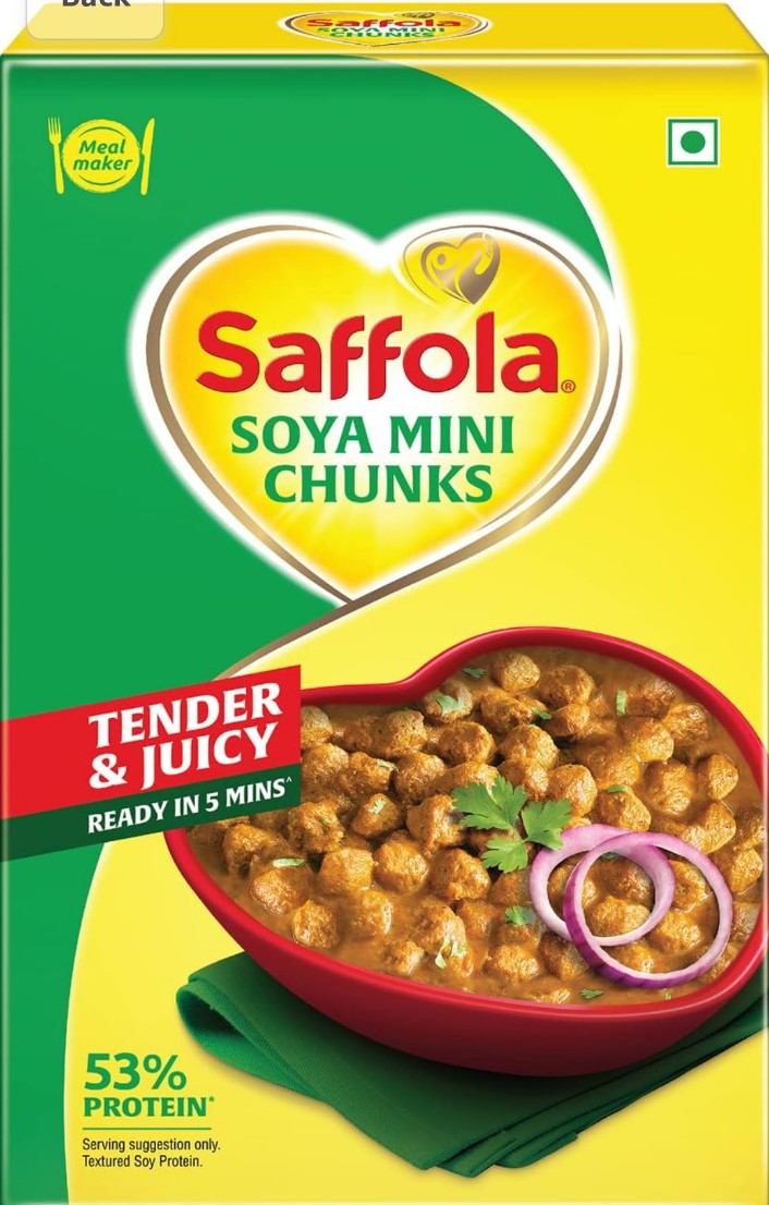 सफोला सोयाबीन 200 ग्राम (Saffola Soyachunks/Soyabean 200Gm)R145006/02