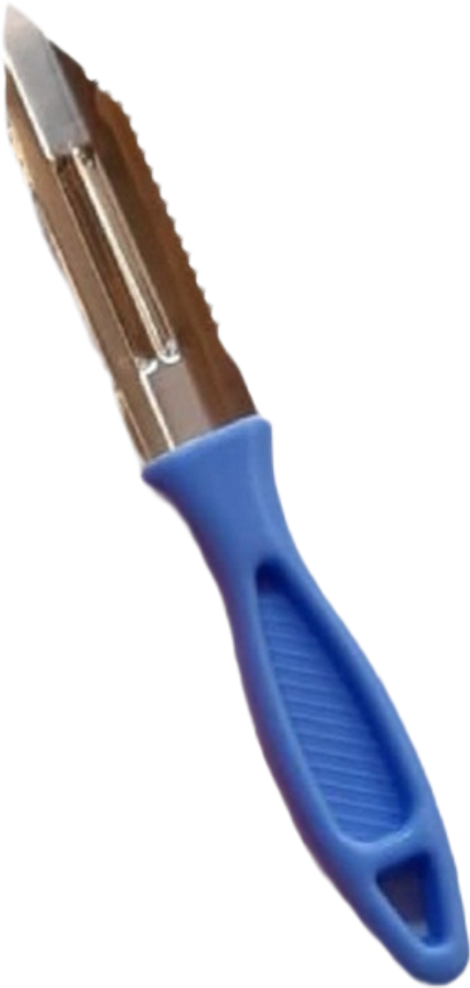 स्टील छिलनी चाकू (  Stainless Steel Peeling Knife - Potato Peeler - Aloo Chhilani)