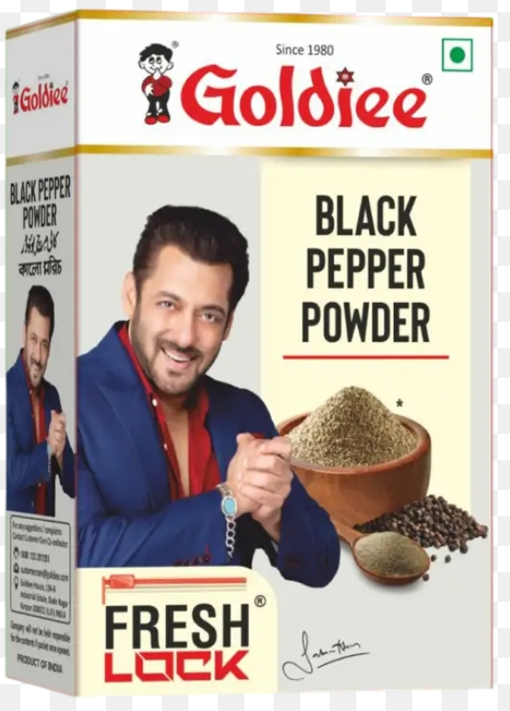 काली मिर्च पाउडर  50 ग्राम (Goldiee Black Pepper Powder 50GM)D145025