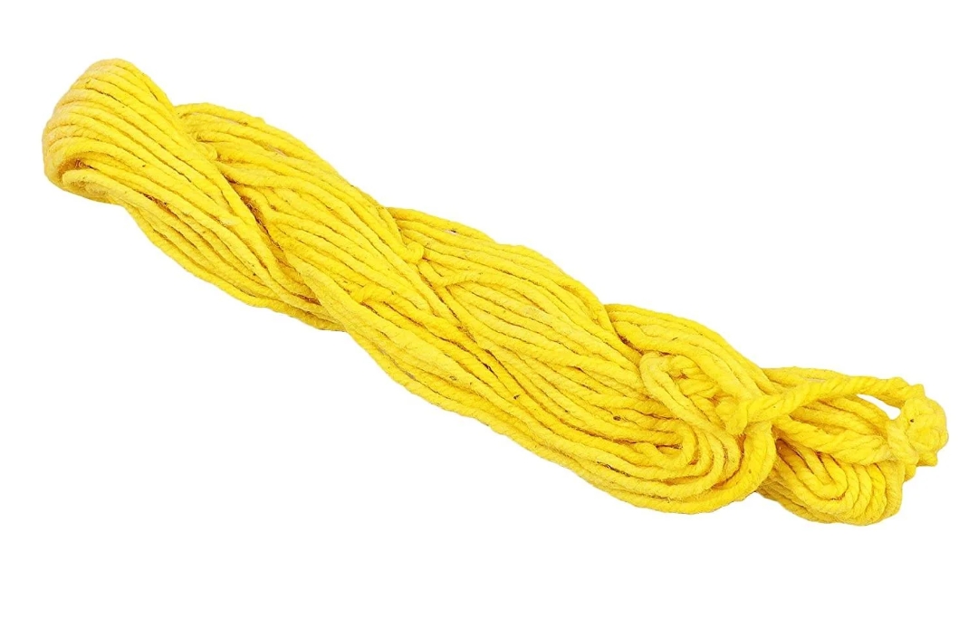 पीला जानेवू ( Yellow- Peela - Pila Cotton Janeu-Janev) 01 Bundal F145008