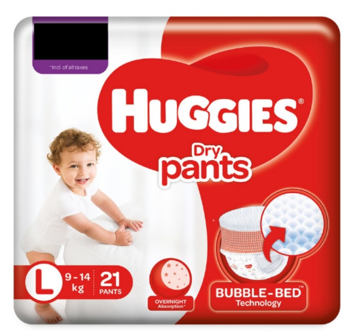21 Piece Large Size Huggies Pants For( 09 Se 14 Kg child)