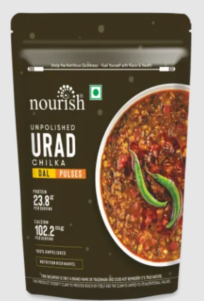 नॉरिस काला उड़द दाल 500ग्राम (Nourish Urad Chilka 500Gm)Code EP7