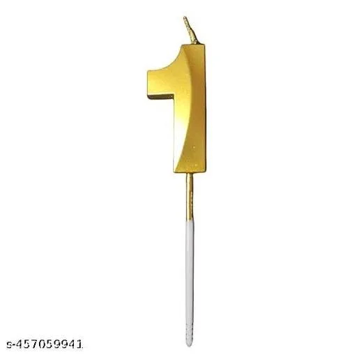 बर्थडे नंबर कैंडल फैन्सी 1 नं(Birthday Number Candel Fancy 1 No.)
