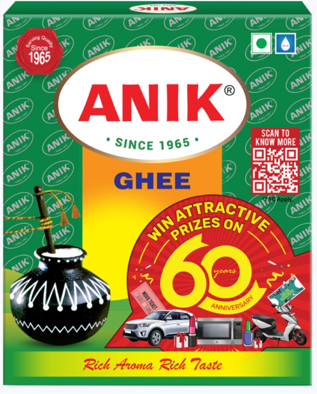 अनिक देशी घी 1लीटर (Anik Ghee 1Ltr (910Gm)D145005