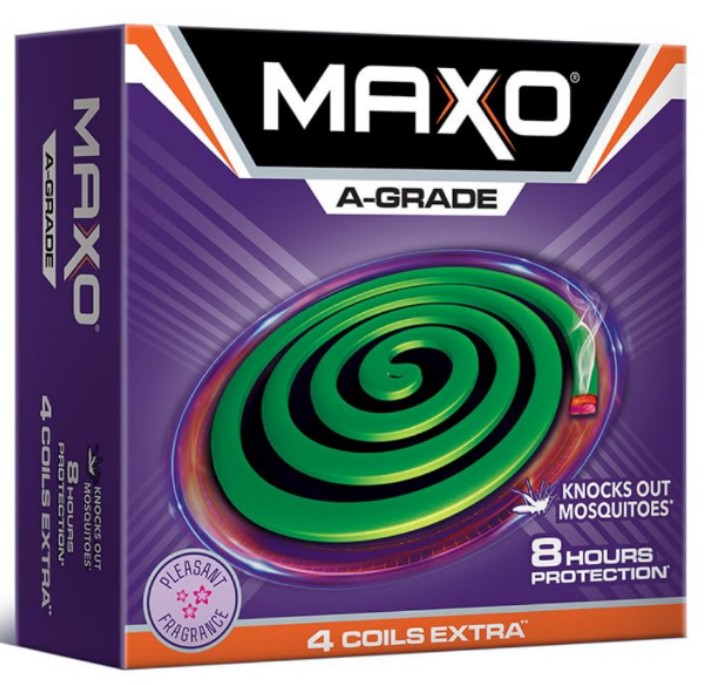 मैक्सो क्वायल 01 पैकेट।       Maxo Coil For 12 Hourse
