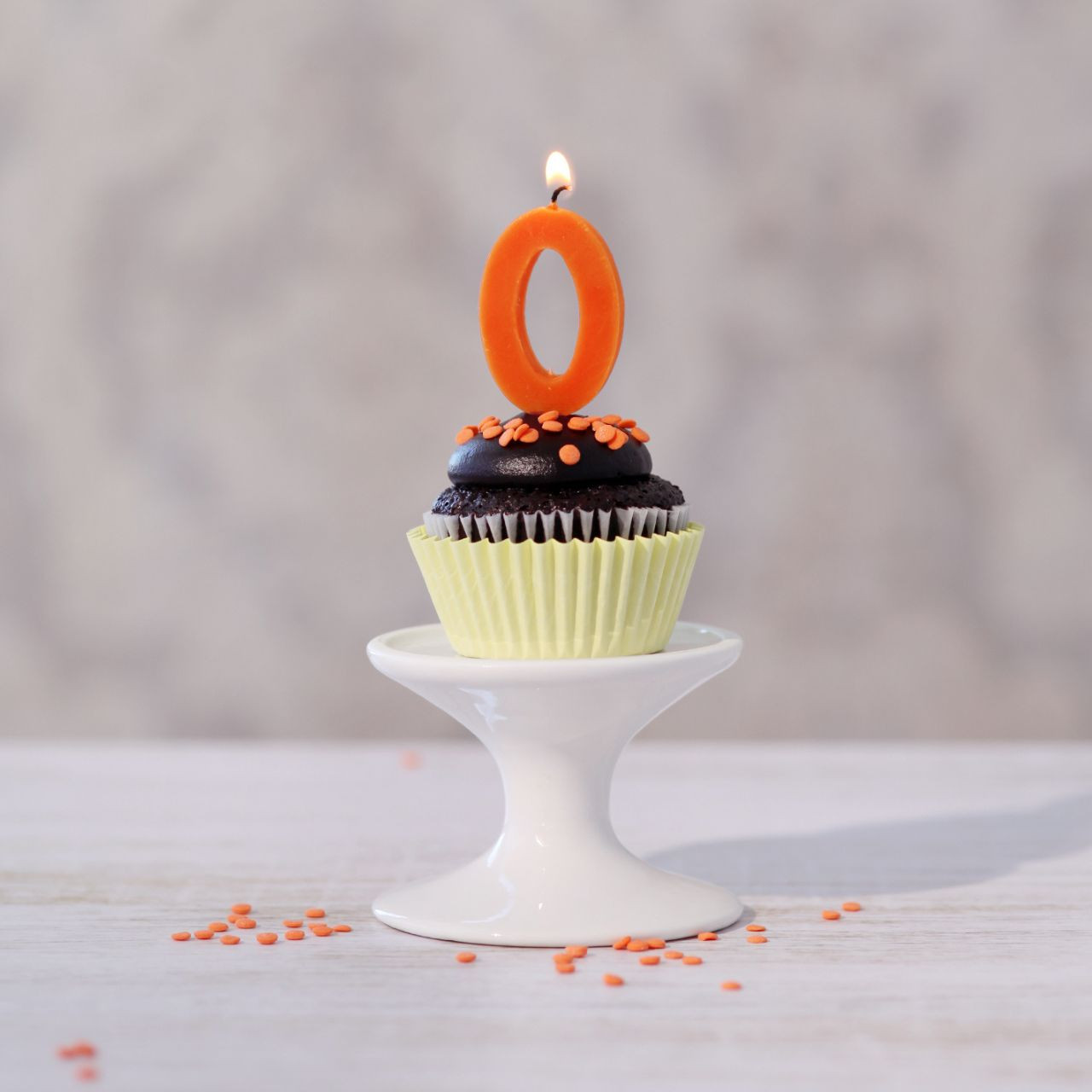 बर्थडे नंबर कैंडल नॉर्मल 0 नं(Birthday Number Candel Normal  0 No.)