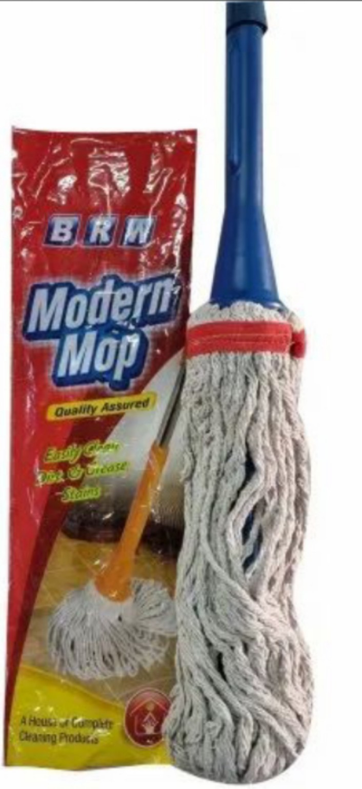 मॉडर्न कॉटन ट्विस्ट मॉप 01 पीस ( Modern Twist Cotton Mop)