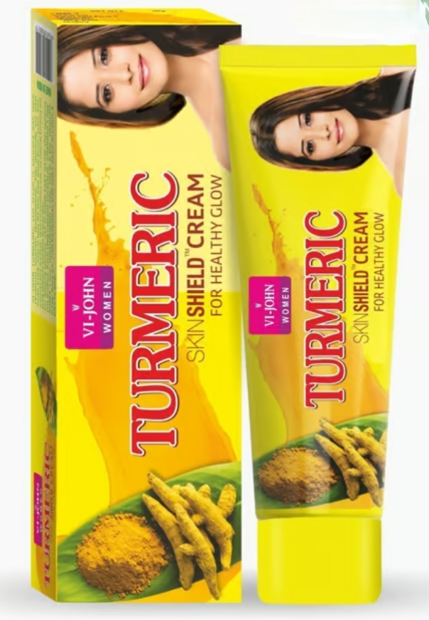 टर्मरिक क्रीम 50gm(Vi-John Turmeric Cream 50gm)