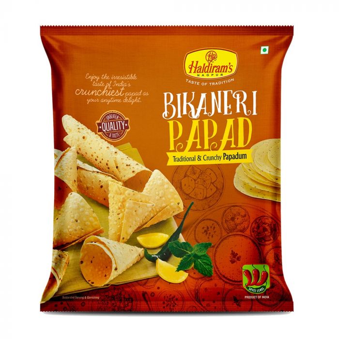 हल्दीराम पापड़ 200 ग्राम (Haldiram Papad 200Gm)D145010