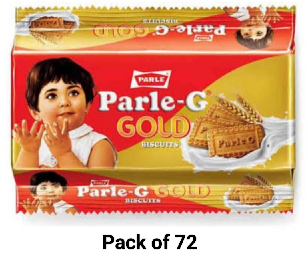 पारले जी गोल्ड 10 रू बॉक्स ( 72 पै) Parle G Gold Pack of 72 Piece