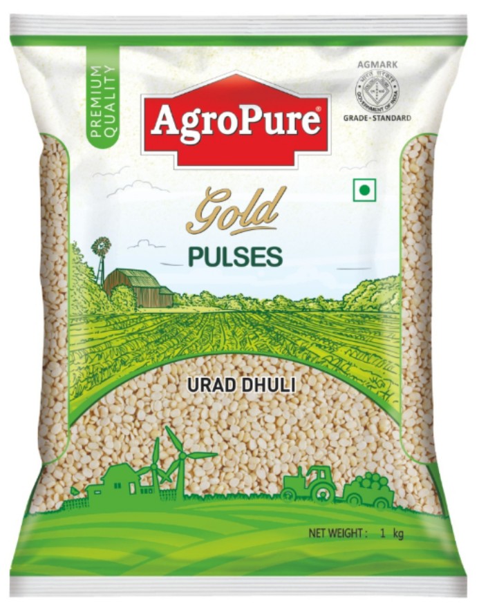 एग्रो प्योर धुली उरद दाल 500ग्राम(Agro Pure Dhuli Urad Dal 500Gm)
