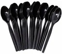 ब्लैक स्पून 50पीस (Black Spoon Pack Of 50)R145008