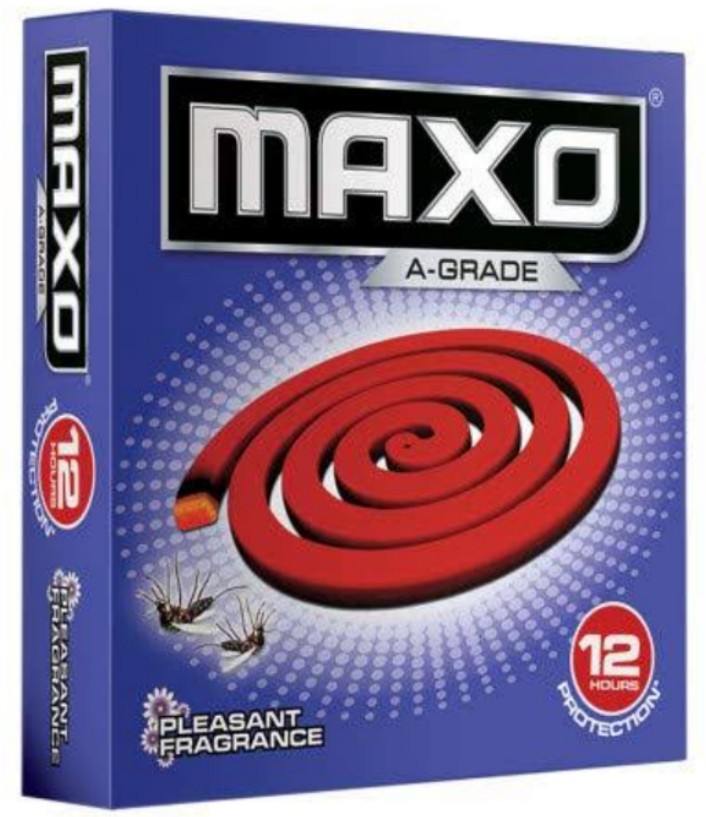 मैक्सो क्वायल 01 पैकेट।       Maxo Coil For 12 Hourse