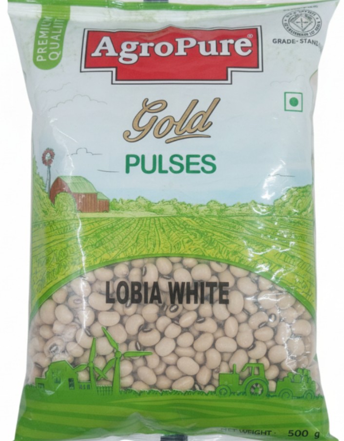 एग्रो प्योर लोबिया दाना 500 ग्राम(Agro Pure Lobiya Dana 500Gm)R145008