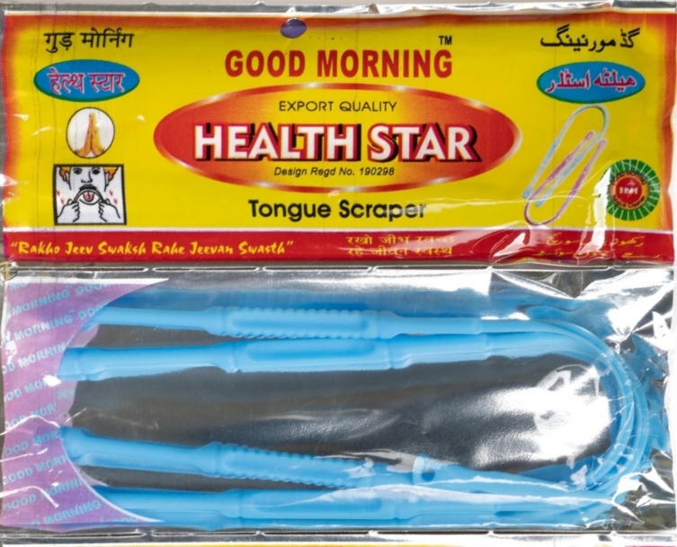 प्लास्टिक बेबी टंग क्लीनर ₹12(Plastic Baby Toung Cleaner Pack of2x6)