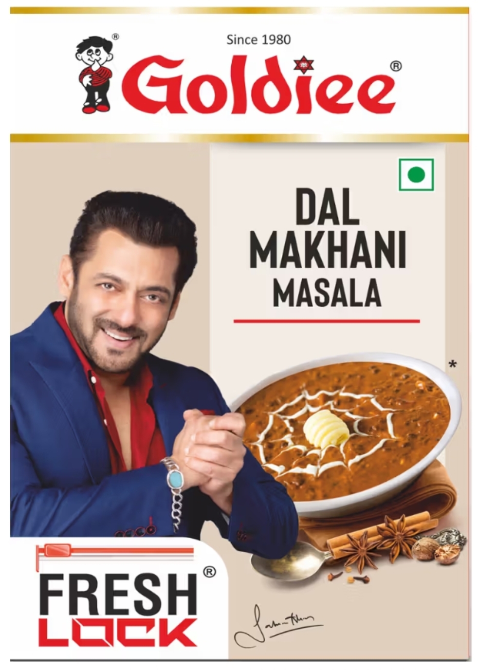 गोल्डी दाल मखानी 50 ग्राम(Goldiee Dal Makhani 50Gm)D145025