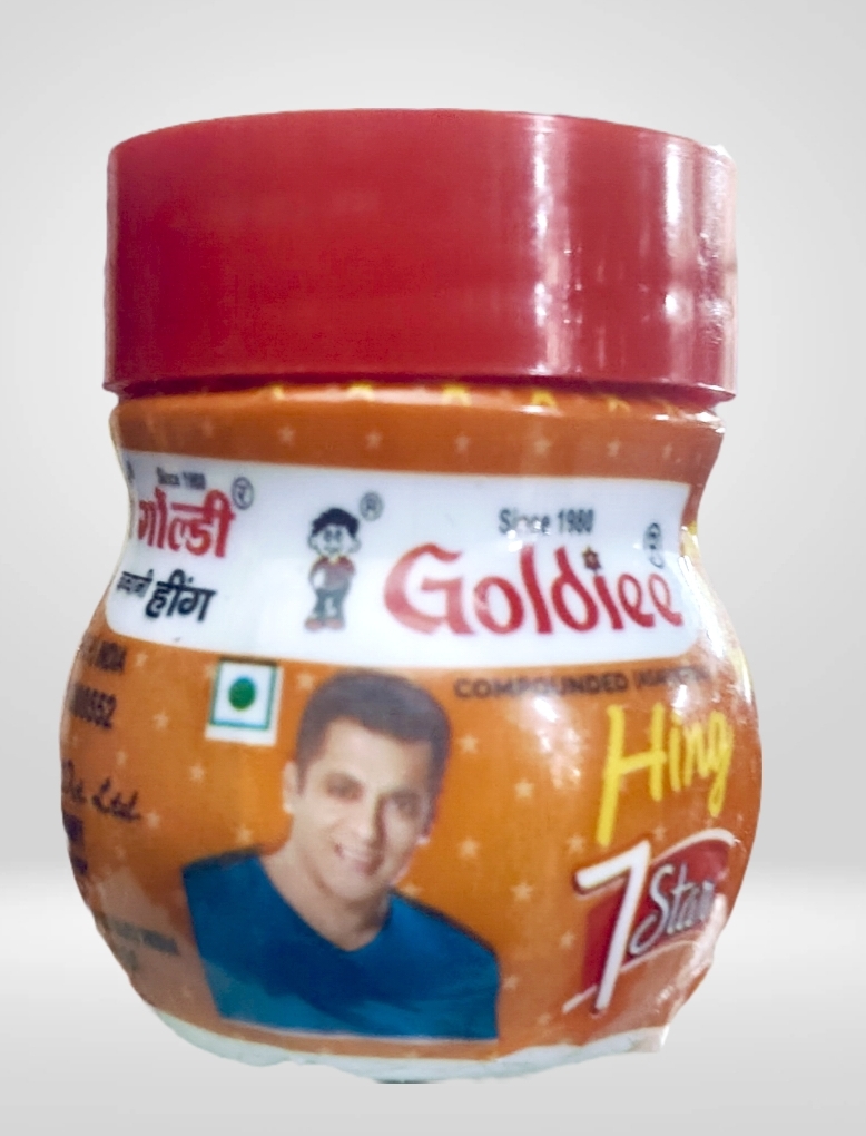 हींग 7 स्टार ₹10/- (Goldiee Hing 7 Star ₹10/-)05166