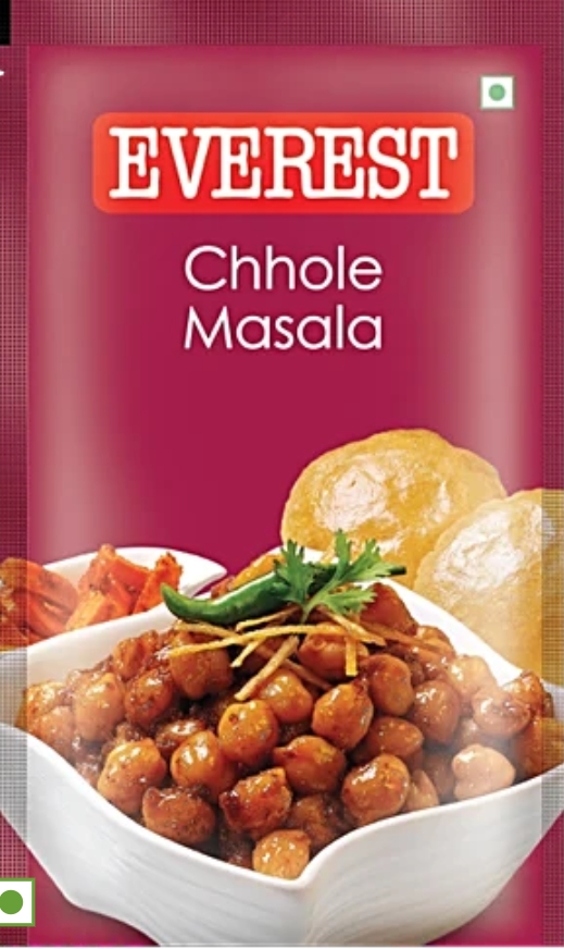 एवरेस्ट छोले मसाला ₹ 5/- (Everest Chhole Masala ₹ 5/-)D145016/03