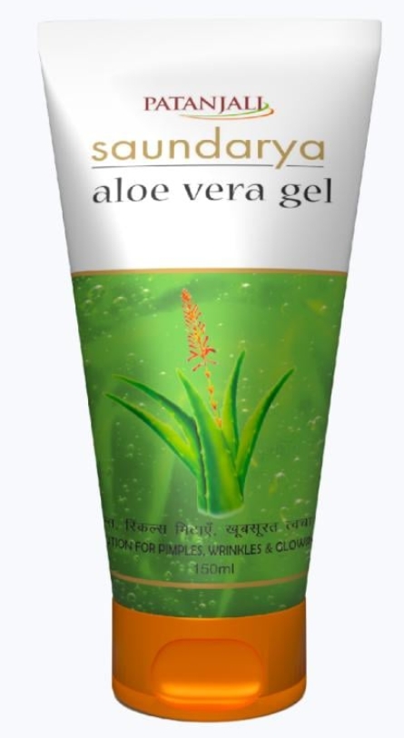 पतंजलि सौन्दर्य एलो वेरा जेल 150Gm(Patanjali Saundarya Aloe vera Gel 150 g)