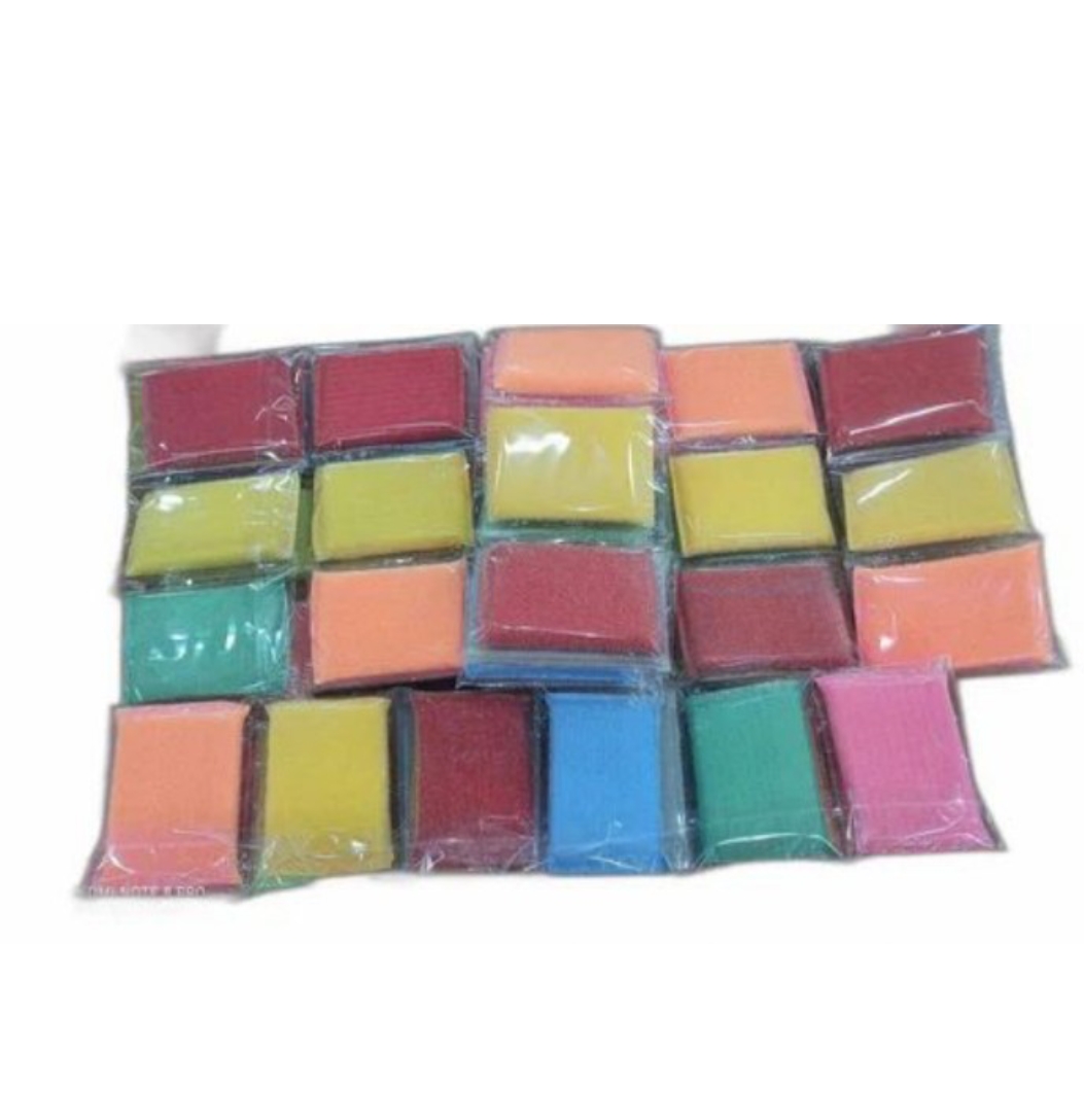 स्पॉन्ज जूना पैड 10₹(Sponge Scrubber Paid For Diswash)
