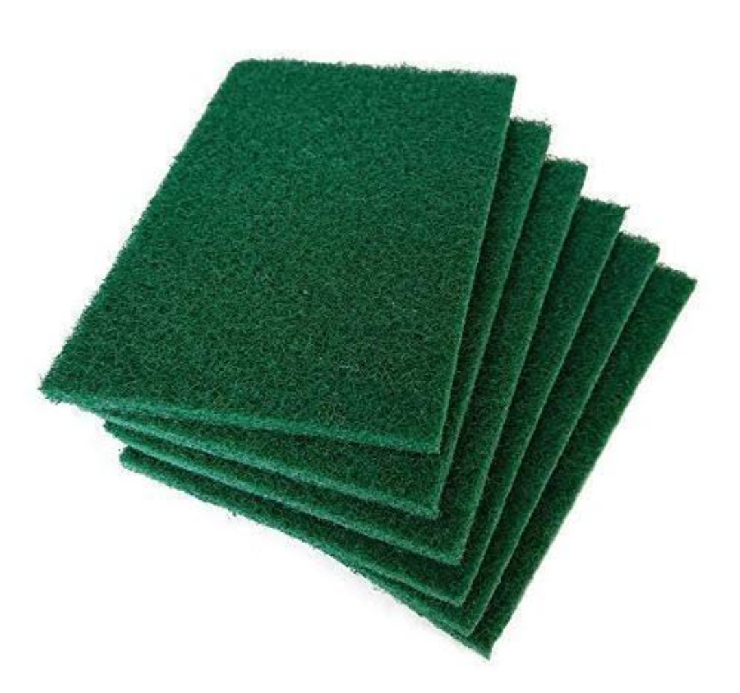 हरा जूना पैक (Green Diswash Scrubber Pad Pack of 10Pieces)