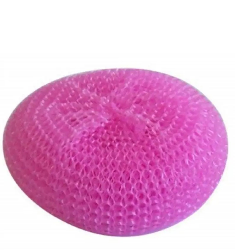 प्लास्टिक गोल जाली जूना 10₹(Plastic Round Net Scrubber Pad Multicolour)