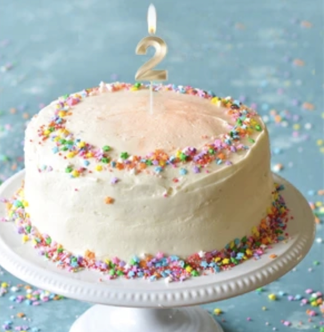 बर्थडे नंबर कैंडल फैन्सी 2 नं(Birthday Number Candel Fancy 2 No.)