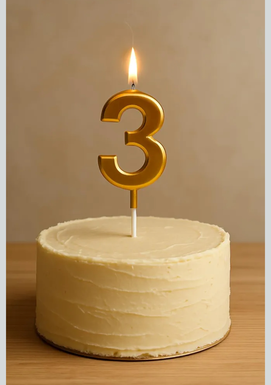 बर्थडे नंबर कैंडल फैन्सी 3 नं(Birthday Number Candel Fancy 3 No.)