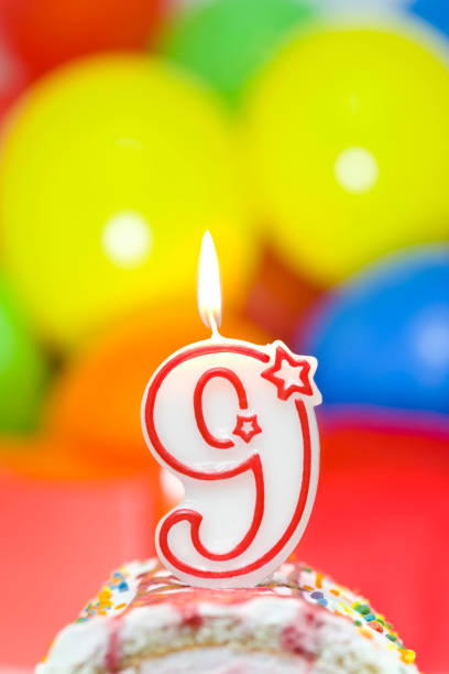 बर्थडे नंबर कैंडल नॉर्मल 8 नं(Birthday Number Candel Normal 8 No.)