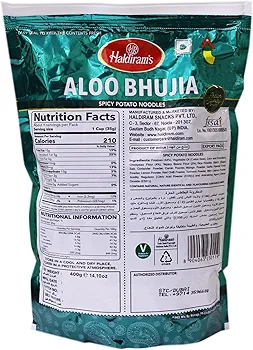 हल्दीराम आलू भुजिया 400ग्राम (Haldiram Aloo Bhujiya 400Gm)D145011