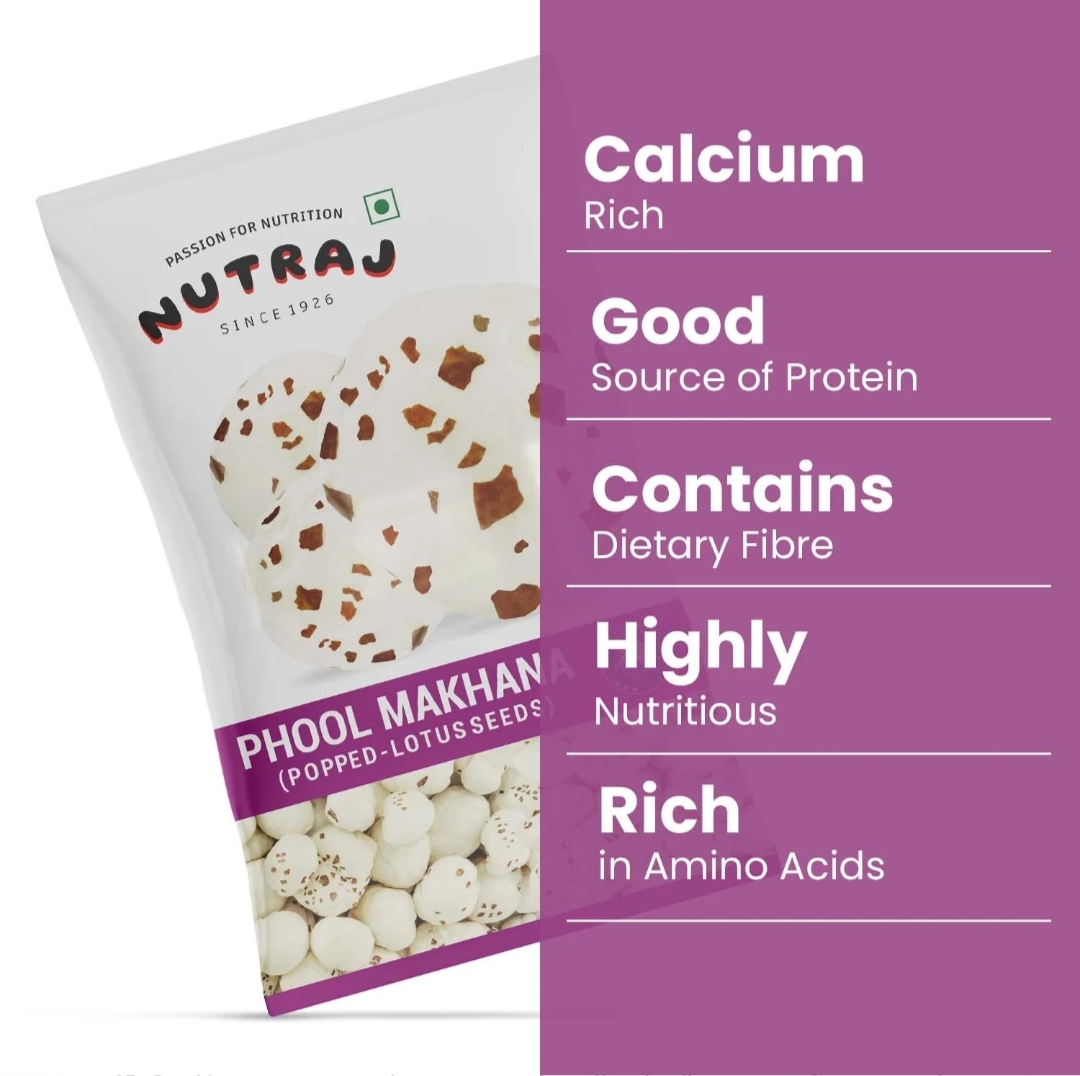 नटराज मखाना 200ग्राम (Nutraj Makhana 200Gm