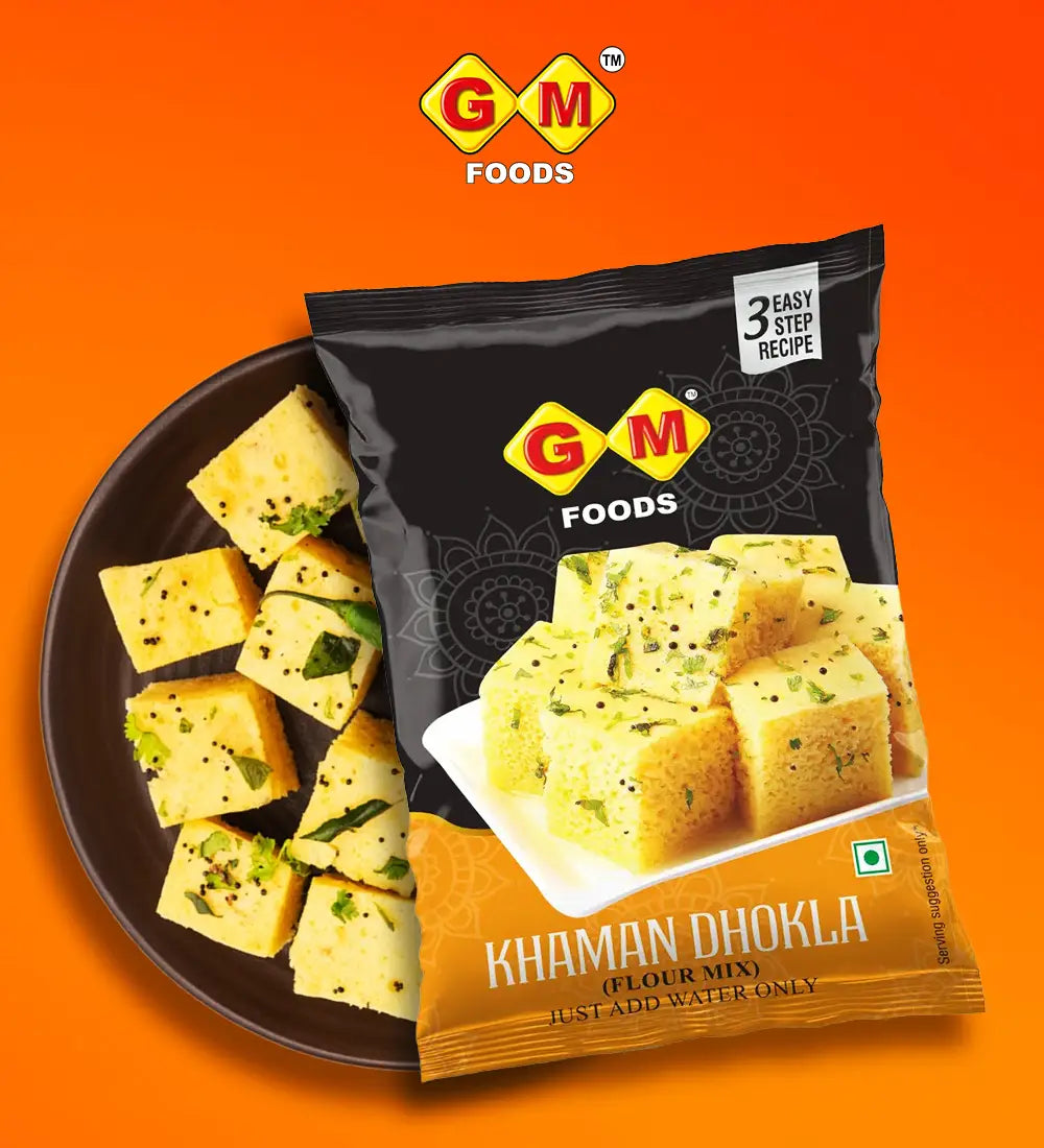 जी एम खमन ढोकला 500 ग्राम (GM Khaman Dhokla 500Gm)D145025