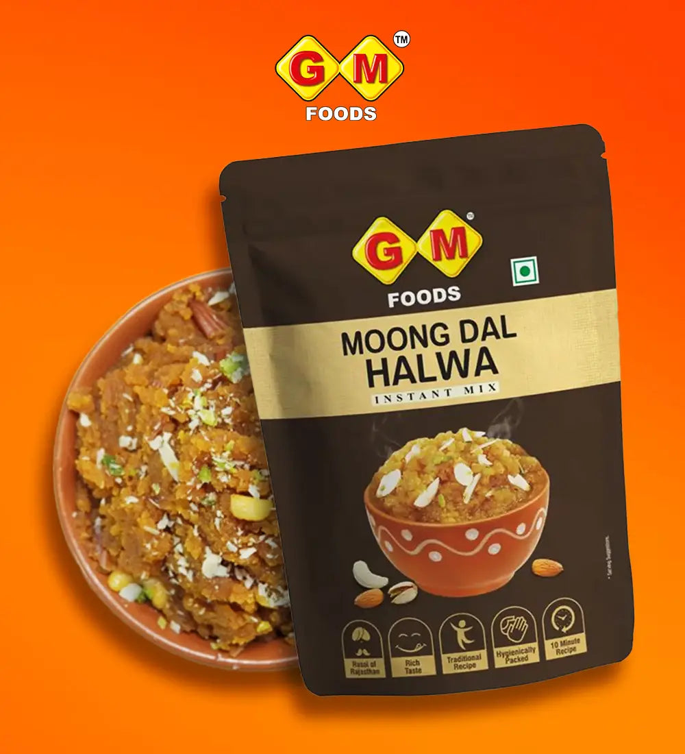 जी एम मूँग हलवा 160 ग्राम (GM Moong Halwa160Gm)D145025