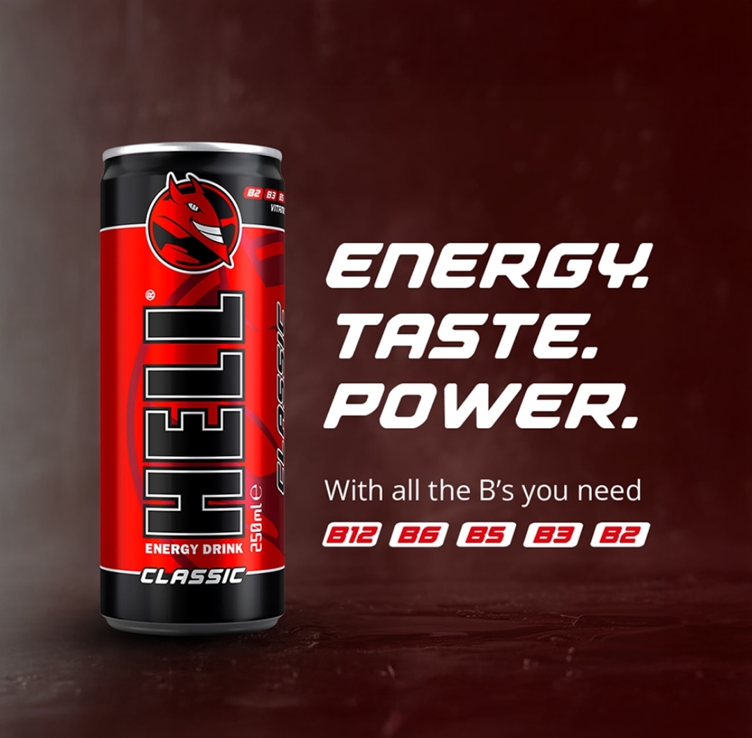 हेल एनर्जी ड्रिंक 60/- (Hell Energy Drink 60/-)