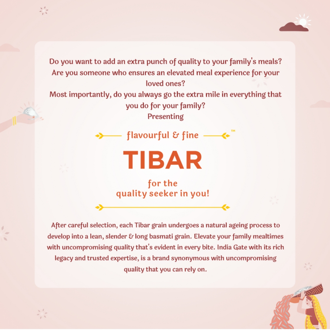 इंडिया गेट तिबार राइस 1 केजी (India Gate Tibar Rice 1Kg)R145013