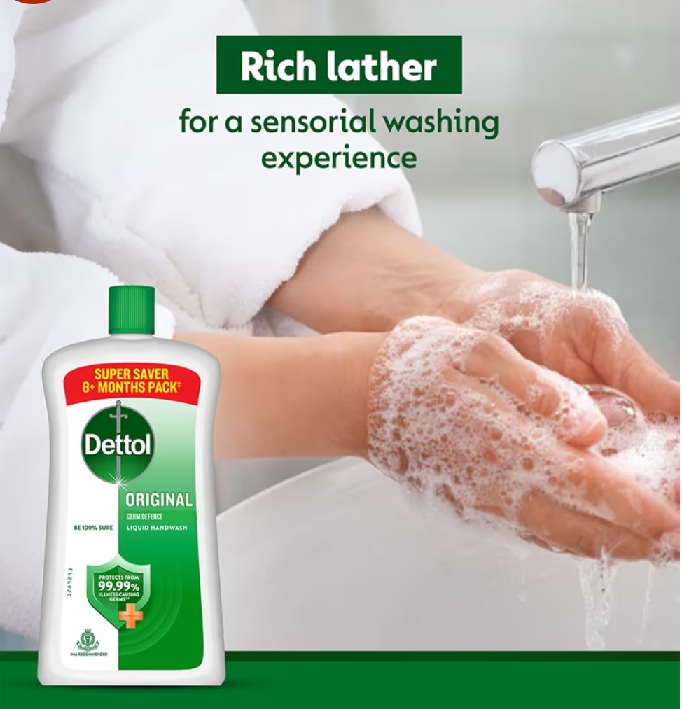 डेटॉल हैंडवॉश ओरिजिनल 875Ml(Dettol Handwash Original 875Ml)CD145010