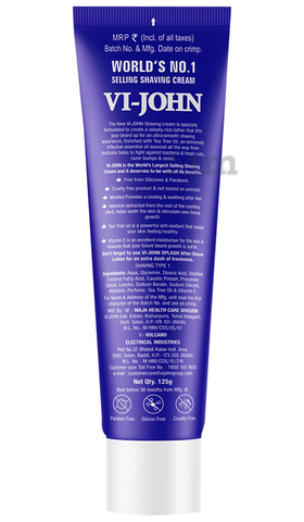 VI-JOHN Shaving Cream 50Gm D145015