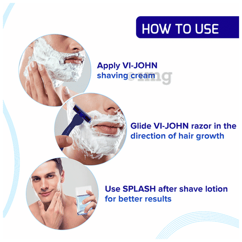 VI-JOHN Shaving Cream 50Gm D145015