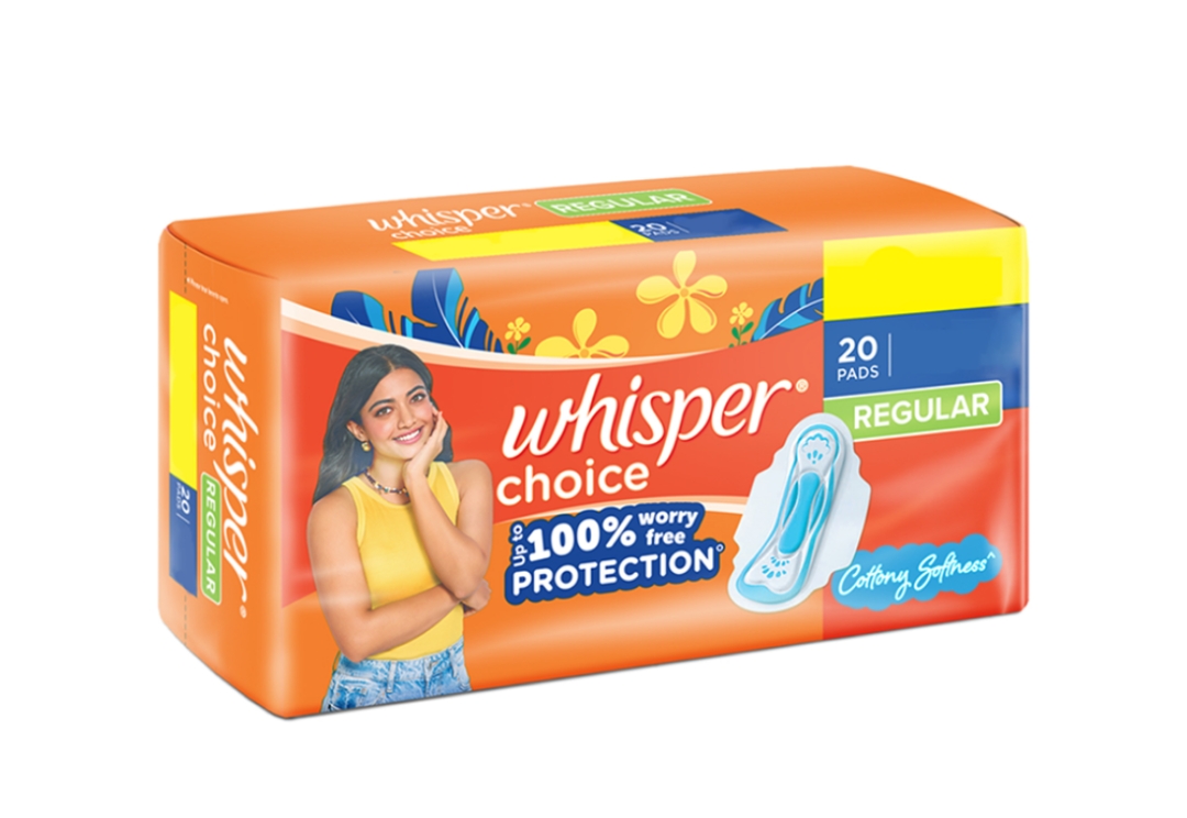 व्हिस्पर चॉइस 20पीस रेगुलर (Whisper Choice 20Pc Regular) D145010