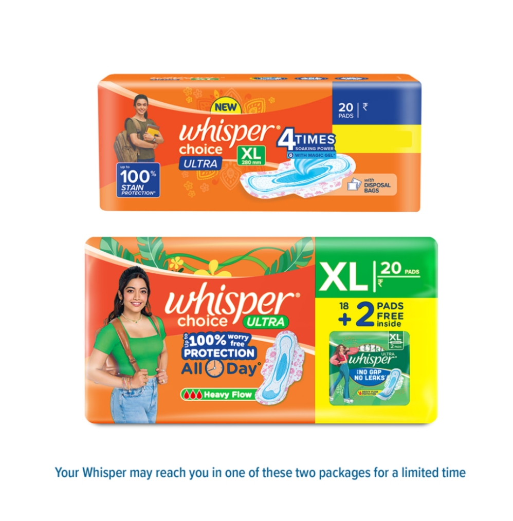 व्हिस्पर चॉइस अल्ट्रा 20पीस (Whisper Choice Ultra 20Pc)D145010